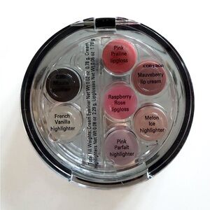 Colorful Lip and Eye Makeup Palette